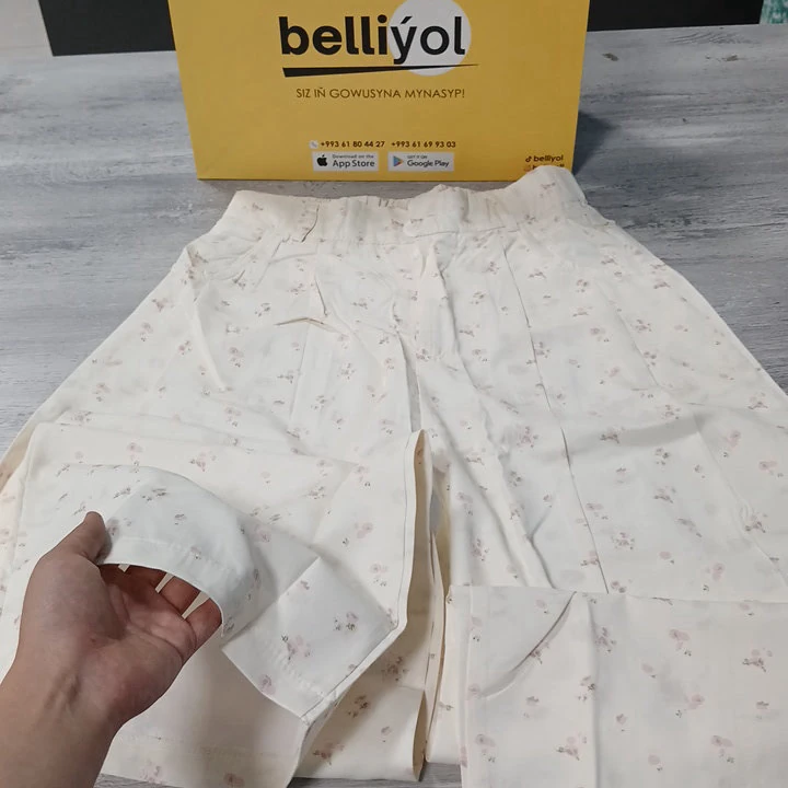 Gülli açyk bež giň balak — 2