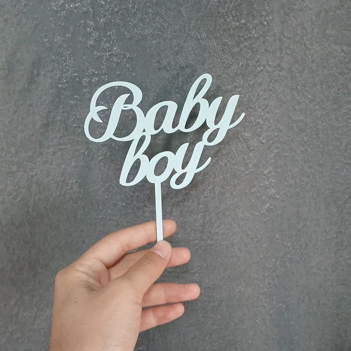 «baby boy» gök tort bezegi — 2
