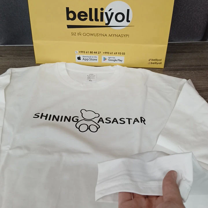 Shining ýazgyly ak longsliw — 2