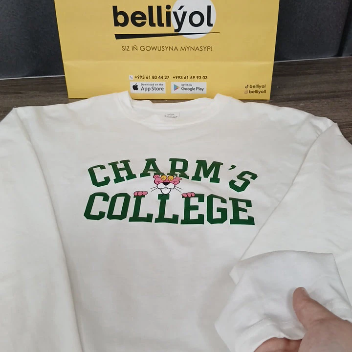 College ýazgyly ak longsliw — 2