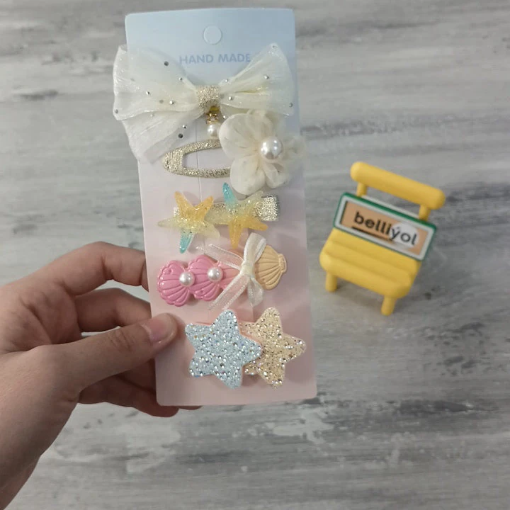 Deňiz ýyldyzly sary zakolkalar, 5 sany — 2