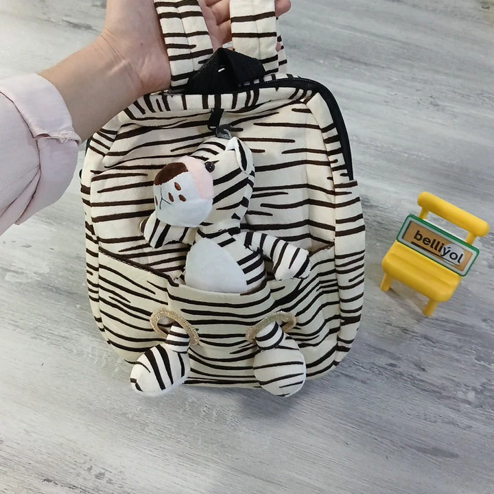 Zebra nagyşly çaga rýukzagy, bagly — 2