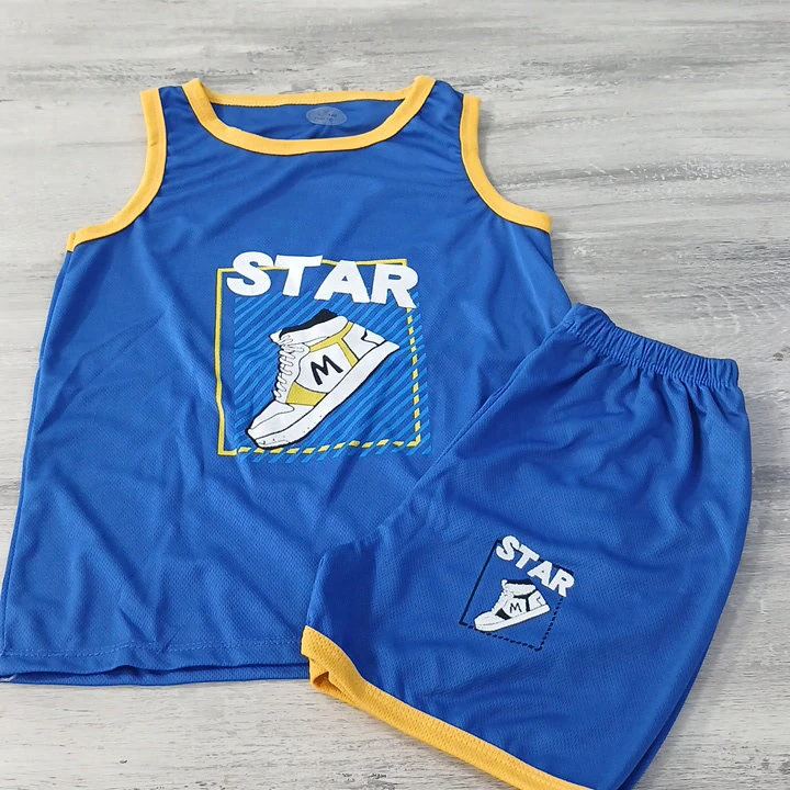 Basketbol suratly şortik-maýka toplumy — 2