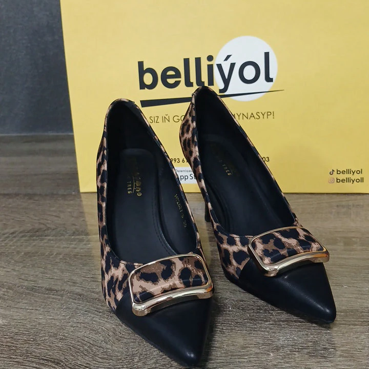 Gulply leopard orta ökjeli köwüş — 3