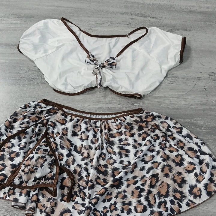 Leopard nagyşly şifon gijelik toplumy — 2