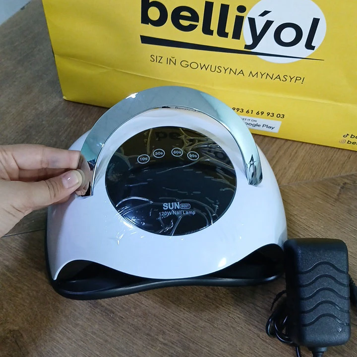 Tutawaçly ak manikýur lampasy, 120 w — 3