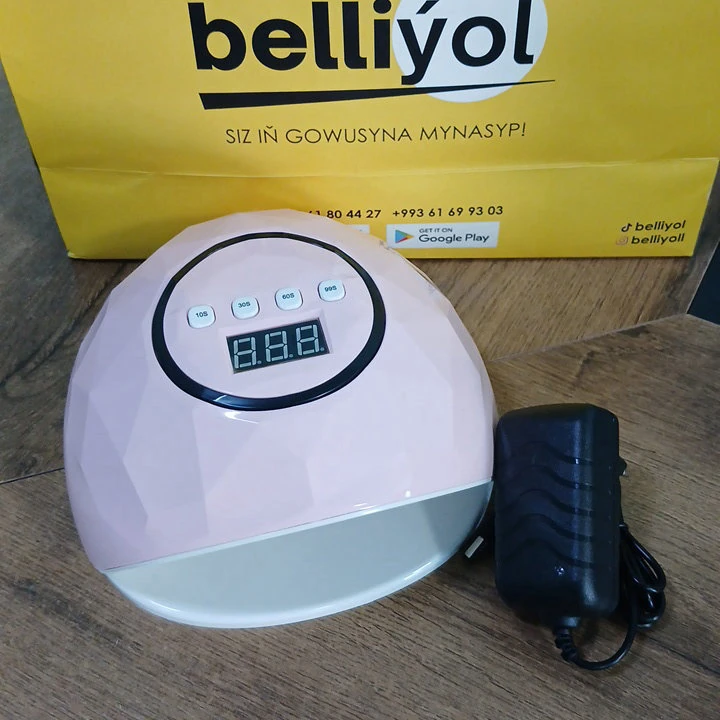Datçikli gülgüne manikýur lampasy, 72 w — 2
