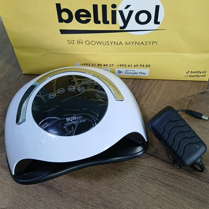 Tutawaçly ak manikýur lampasy, 120 w — 2