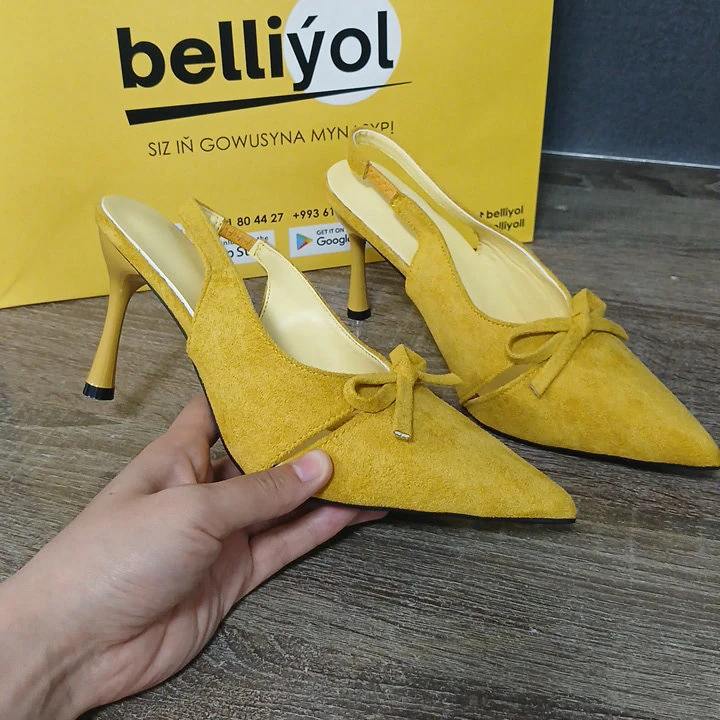 Bantikli goýy sary köwüş — 3