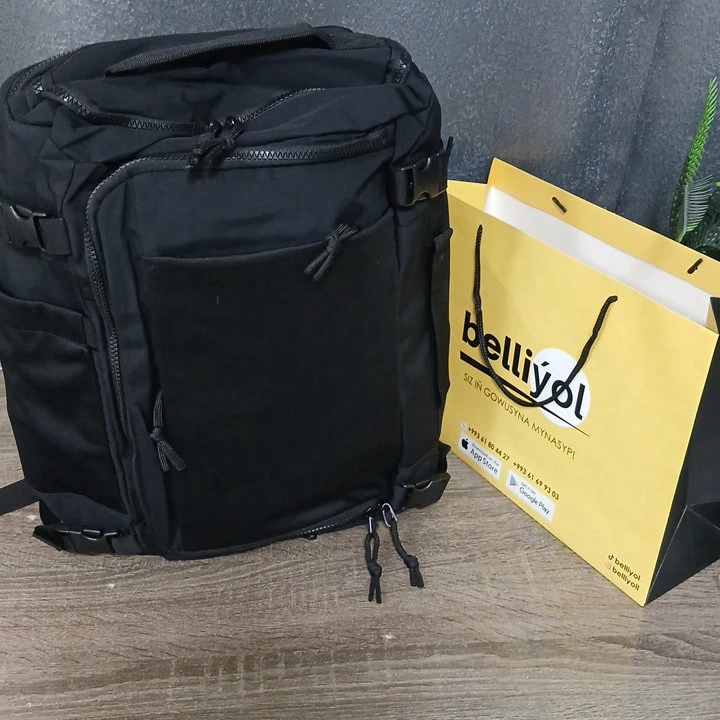 Ulalýan gara syýahat rýukzagy — 2