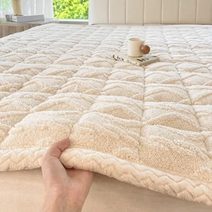Galyň açyk bež matras düşekçesi