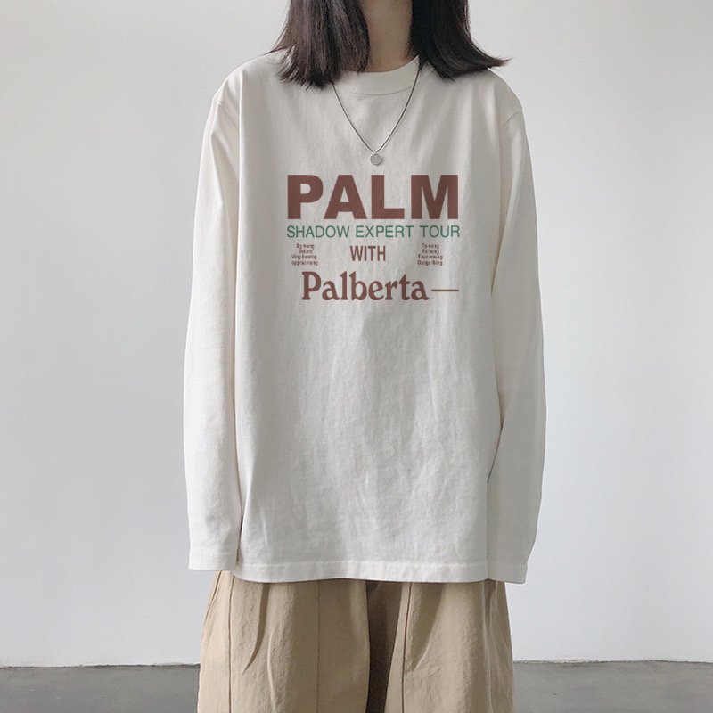 Palm ýazgyly ak longsliw
