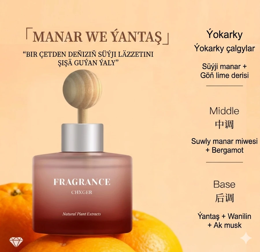 Öý üçin ys beriji diffuzor (120 ml)