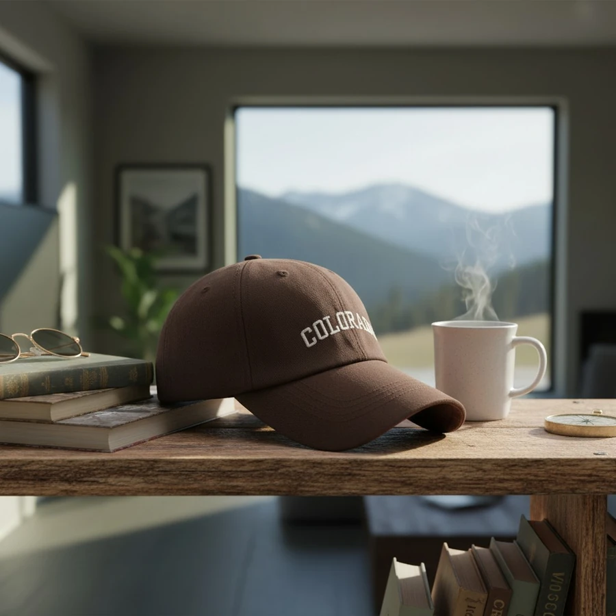 Коричневая кепка colorado