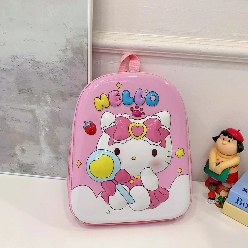 Hello kitty ak-gülgüne çaga rýukzagy