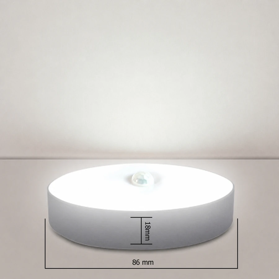 Sensorly led gije çyrasy, ak yşyk